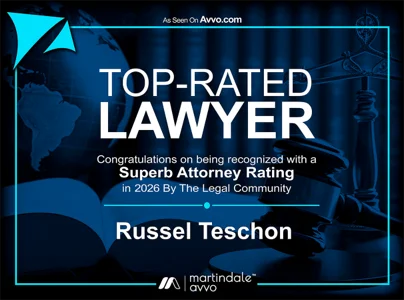 Avvo Top Rated Lawyer - Superb Attorney Rating